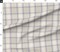 Classic Tartan Vintage Style Traditional Beige Brown Blue Soft Custom Printed Fabric by Spoonflower Various Fabrics by the Yard or Fat Quarter